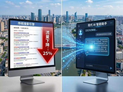 2026年传统搜索流量暴跌25%！阜阳老板，你的客户去哪了？
