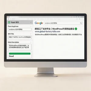 Google搜索WordPress外贸网站排在首页